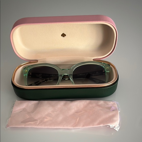 Kate Spade Mint Green Sunglasses - Picture 8 of 8